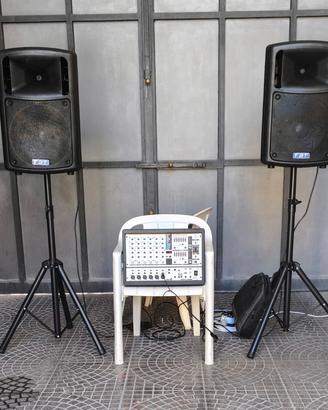 MIXER AMPL.+CASSE PASS.