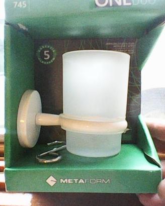 Porta spazzolino-dentifricio nuovo imballato