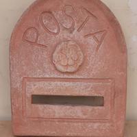 Terracotta toscana Impruneta Buca per lettere