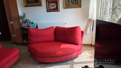 Divanetto Busnelli in vera piuma d'oca