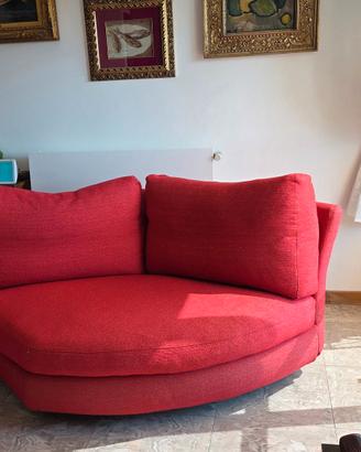Divanetto Busnelli in vera piuma d'oca