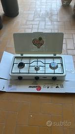 Fornello a gas Parker 3 fuochi