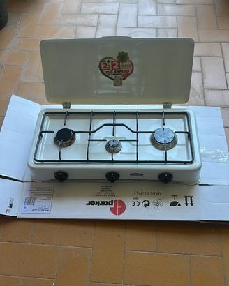 Fornello a gas Parker 3 fuochi