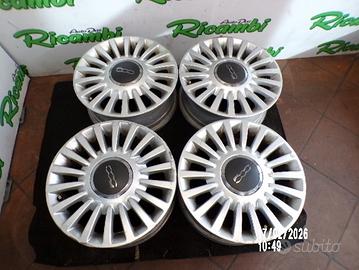 CERCHI FIAT 500 DA 15 X 6 POLLICI ET 35 2014