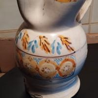 Caraffa in ceramica di Caltagirone antica