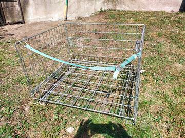 Ceste acciaio ripiegabili 20 € cad.