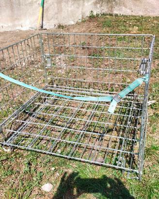 Ceste acciaio ripiegabili 20 € cad.