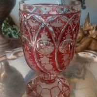 Calice cristallo cecoslovacco