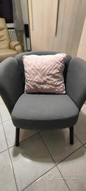 POLTRONA/Poltroncina  IKEA GRIGIA