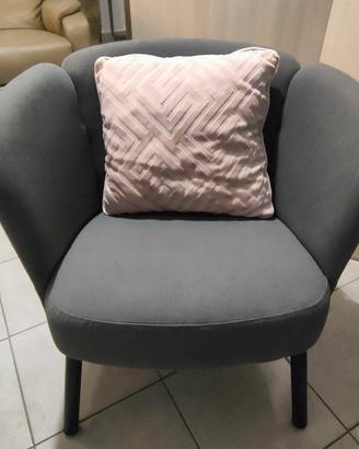POLTRONA/Poltroncina  IKEA GRIGIA