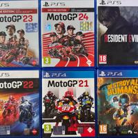 Collezione giochi PS4 Playstation e PS5