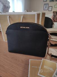 borsa tracolla Michael Kors jet set nero 