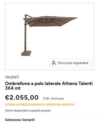 ombrellone come in foto
