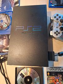 Play Station 2 Fat SCPH 39004 + 9 giochi + 