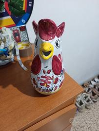 Brocca Gallo della Fortuna originale Deruta