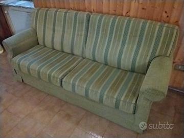  Divano 3 posti 90x90x210 cm