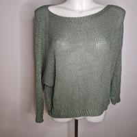 cardigan verde salvia