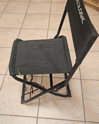 SEGGIOLINO PIEGHEVOLE CON PORTA CANNA