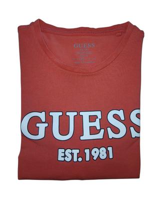 T-shirt GUESS Est. 1981 red