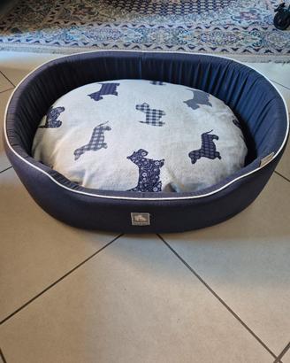 Cuccia per animali con cuscino