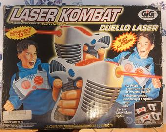 Gioco vintage anni 90 Laser Kombat duello laser 