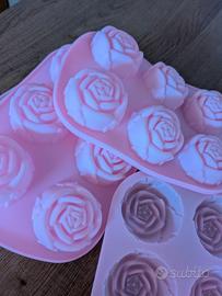 6 stampi silicone pasticceria 