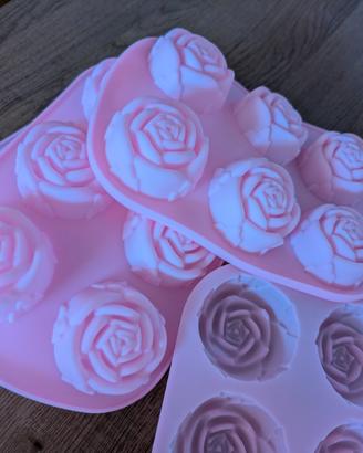 6 stampi silicone pasticceria 