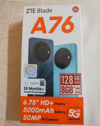 Smartphone ZTE Blade A76 128GB 8GB