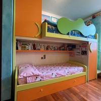 Siloma camera ragazzi letti a castello e armadio