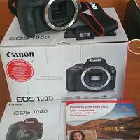 Canon Eos 100 D + accessori 