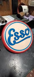 Quadro Esso arredo legno 