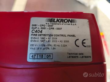Elkron antincendio C404