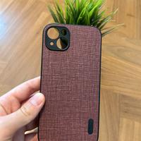 Cover Iphone 14 Plus - Finto Tessuto