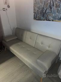 Divano 3 posti Beige moderno