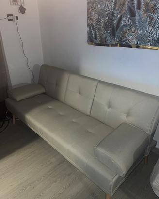 Divano 3 posti Beige moderno