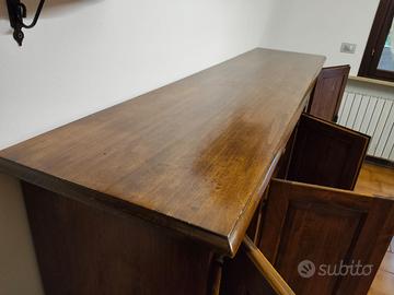 Credenza/Madia in legno 4 ante e cassetto