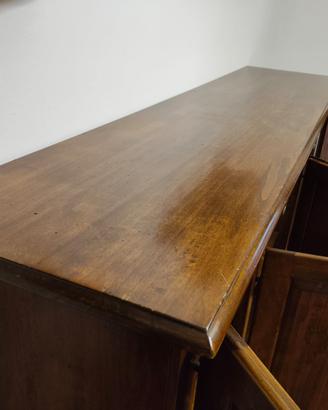 Credenza/Madia in legno 4 ante e cassetto