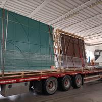 Cancello doppia anta di grandi dimensioni