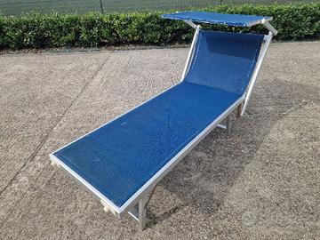 Lettino prendisole spiaggia mare campeggio