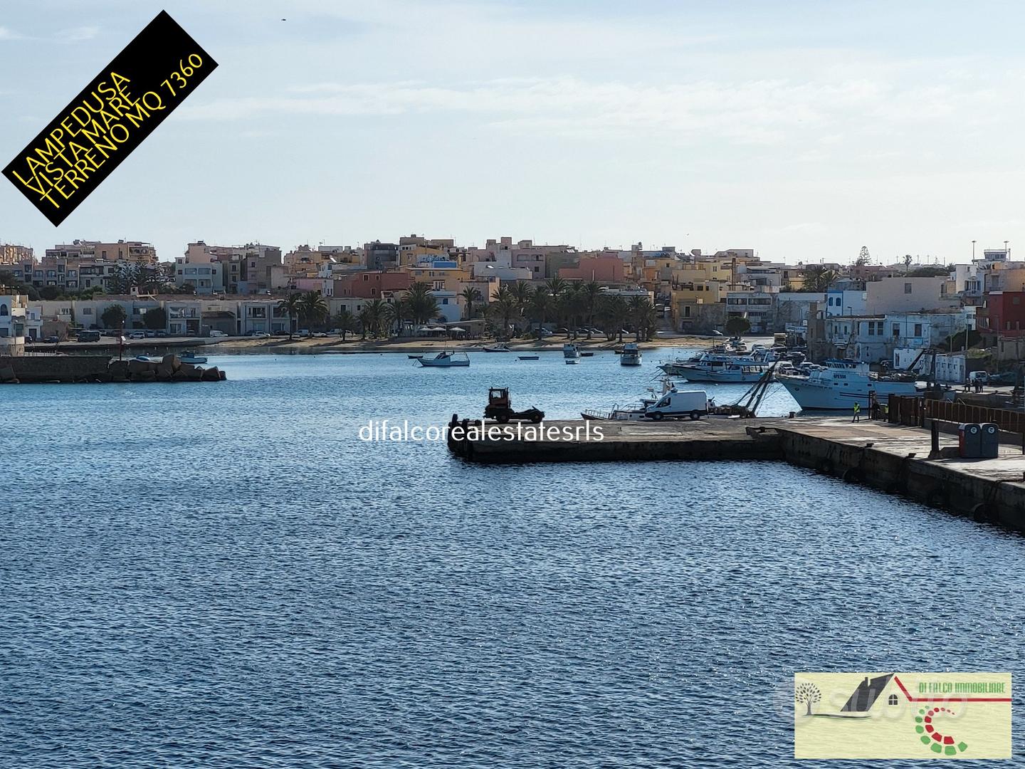Terreno vista mare Lampedusa Cala Croce mq 7360 - Altro