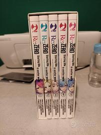 Cofanetto manga re:zero 1-5