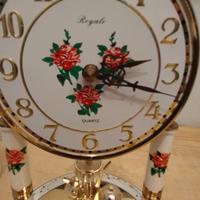 OROLOGIO TAVOLA CAMPANA VETRO QURTZ 85