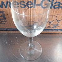 set bicchieri vino acqua nuovi