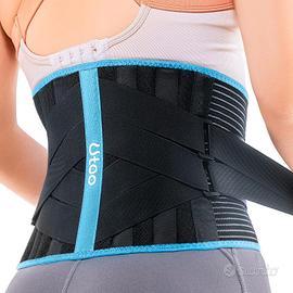 Cintura di Sostegno Lombare 7 Supporti, 102-122 cm