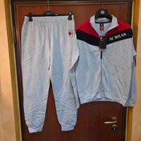 AC Milan set pigiama felpa e pantaloni nuovi 