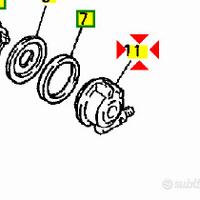 -rinvio contachilometri Yamaha FZR1000 3MA25190000