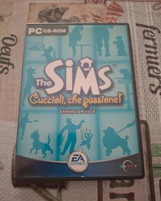 the sims cuccioli che passione