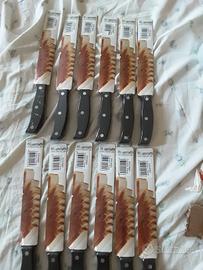 N. 12 COLTELLI PER TAGLIO PANE MARIETTI 20 CM