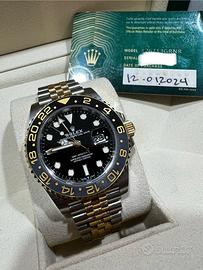 Rolex Gmt Master 2 Bumblebee Full Set 2024