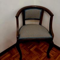 Sedie imbottite in legno (2 pezzi )